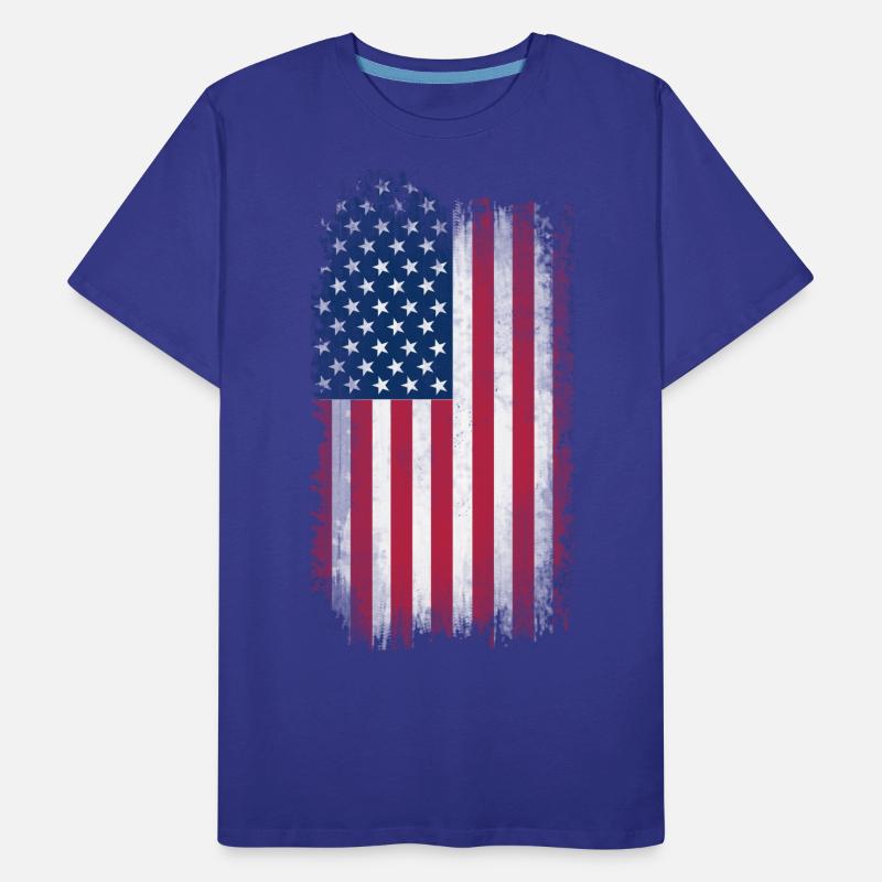 US Flag Men’s Organic T-Shirt